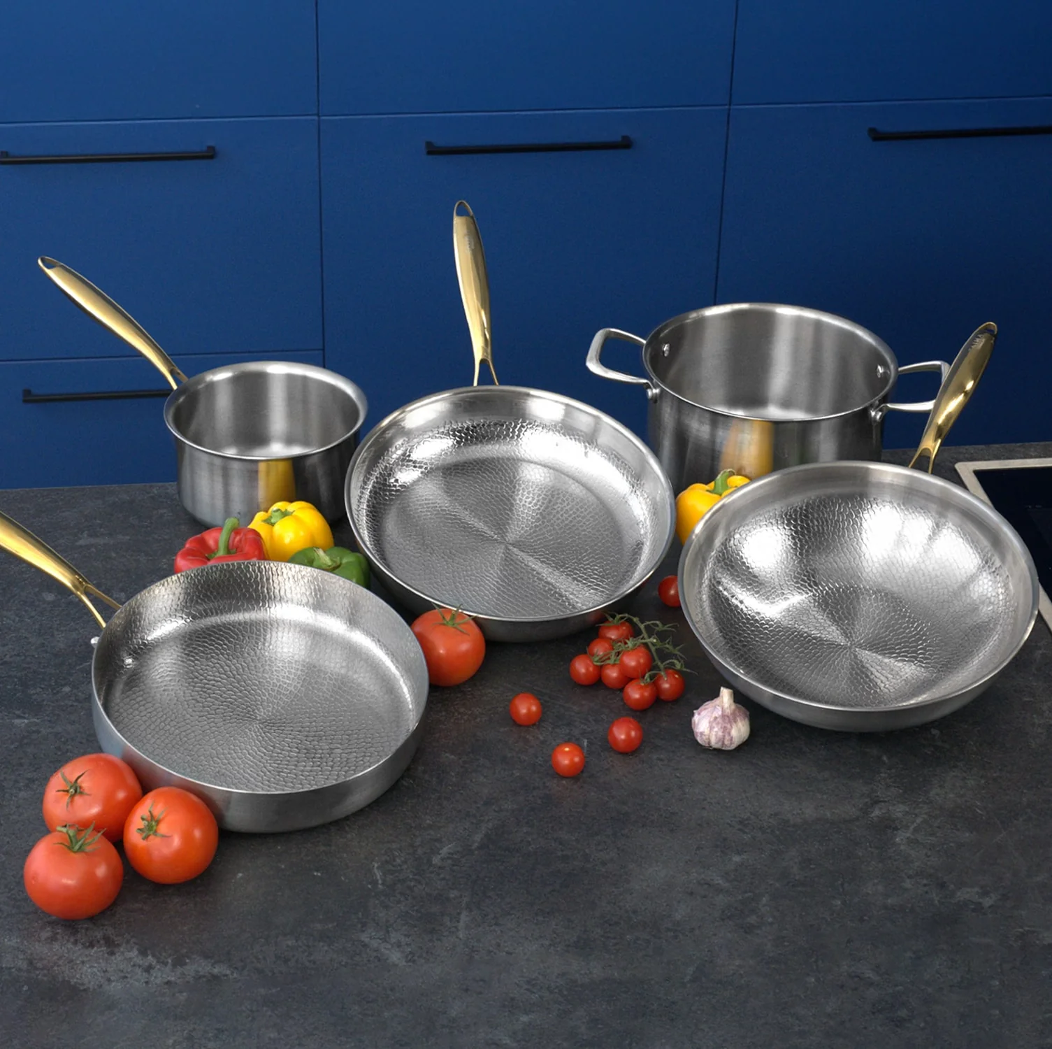 Complete Signature Titanium Cookware Set (14 Piece) - Image 14