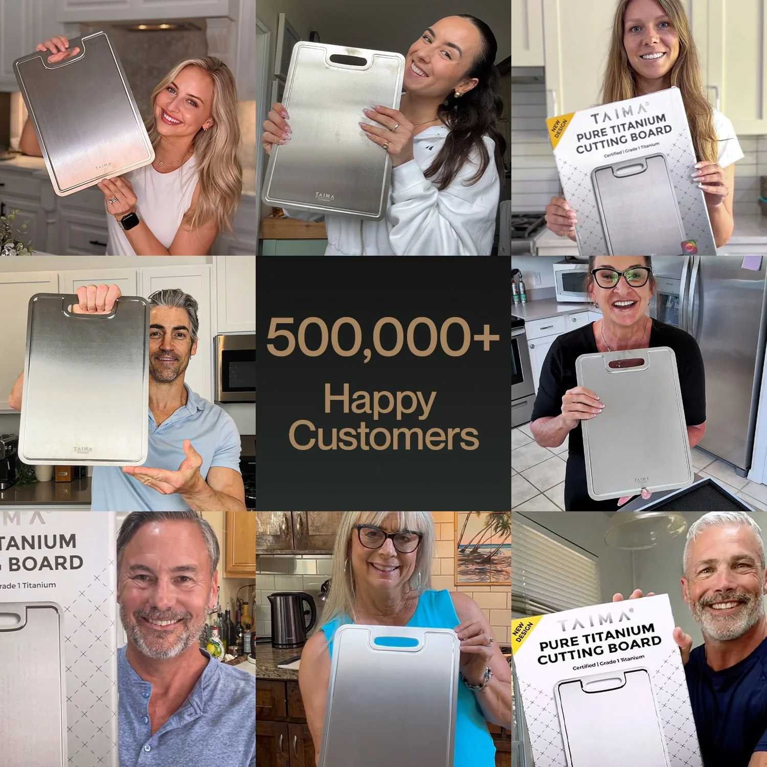 Pure Titanium Cutting Board Set (3 Piece) - Image 5