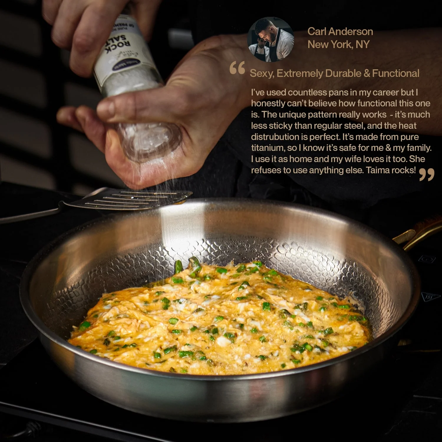 TAIMA Certified Pure Titanium Wok Pan Pro - Image 15